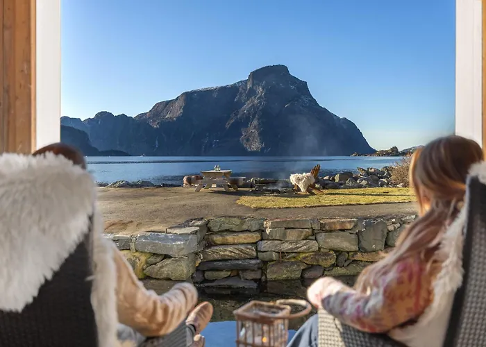 Exclusive Fjord Getaway With Sauna 度假居 *
