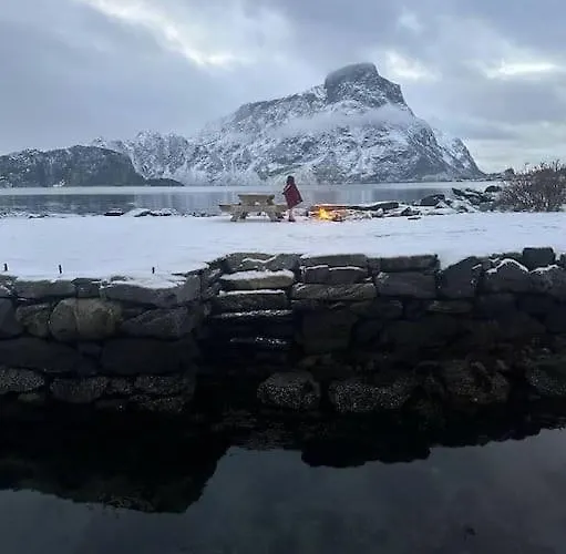 Exclusive Fjord Getaway With Sauna 度假居