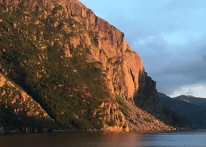 度假居 Exclusive Fjord Getaway With Sauna *