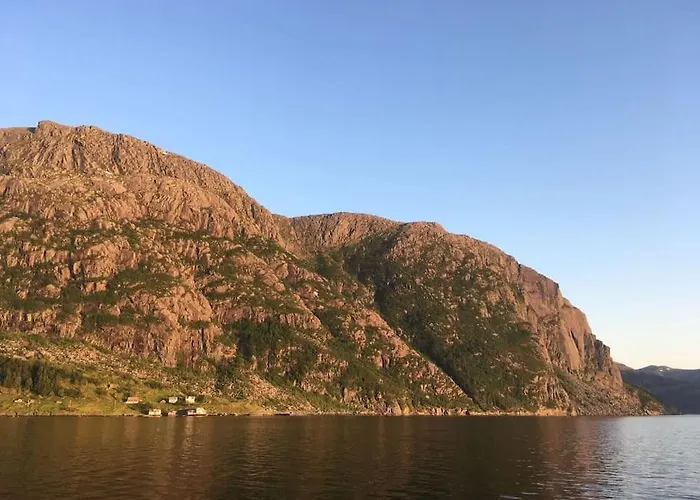 度假居 Exclusive Fjord Getaway With Sauna *